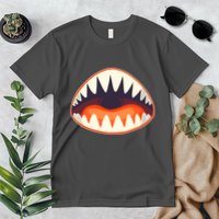 Funny Open Mouth Shark Attack Premium T-Shirt