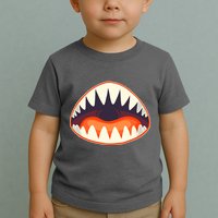 Funny Open Mouth Shark Attack Toddler T-Shirt