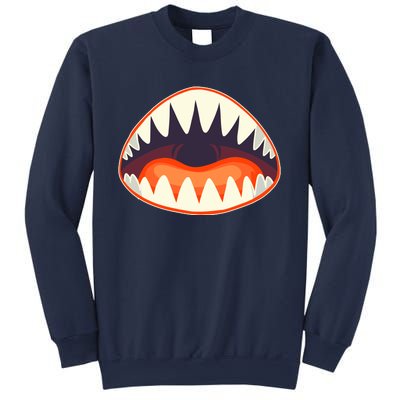 Funny Open Mouth Shark Attack Sweatshirt