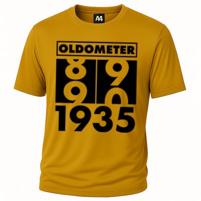 Funny Oldometer Made In 1935 90th Birthday Performance Shirt