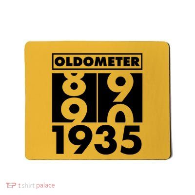 Funny Oldometer Made In 1935 90th Birthday Mousepad
