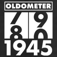 Funny Oldometer Made In 1945 80th Birthday Adult Drive Performance Visor