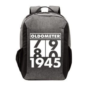 Funny Oldometer Made In 1945 80th Birthday Vector Backpack