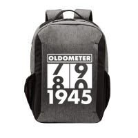 Funny Oldometer Made In 1945 80th Birthday Vector Backpack