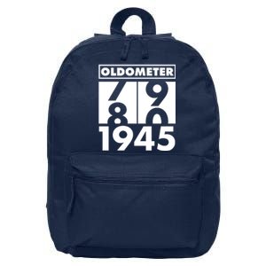 Funny Oldometer Made In 1945 80th Birthday 16 in Basic Backpack