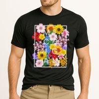 Flowers Of Michigan Word Art Michigander Pride Cooling Performance Crew T-Shirt