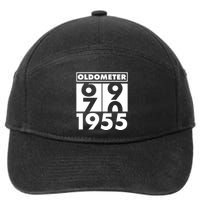 Funny Oldometer Made In 1955 70th Birthday 7-Panel Snapback Hat