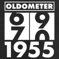 Funny Oldometer Made In 1955 70th Birthday Adult Drive Performance Visor
