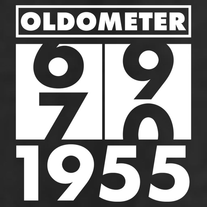 Funny Oldometer Made In 1955 70th Birthday Adult Drive Performance Visor