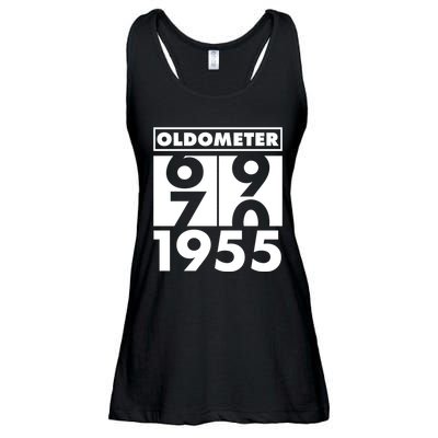 Funny Oldometer Made In 1955 70th Birthday Ladies Essential Flowy Tank