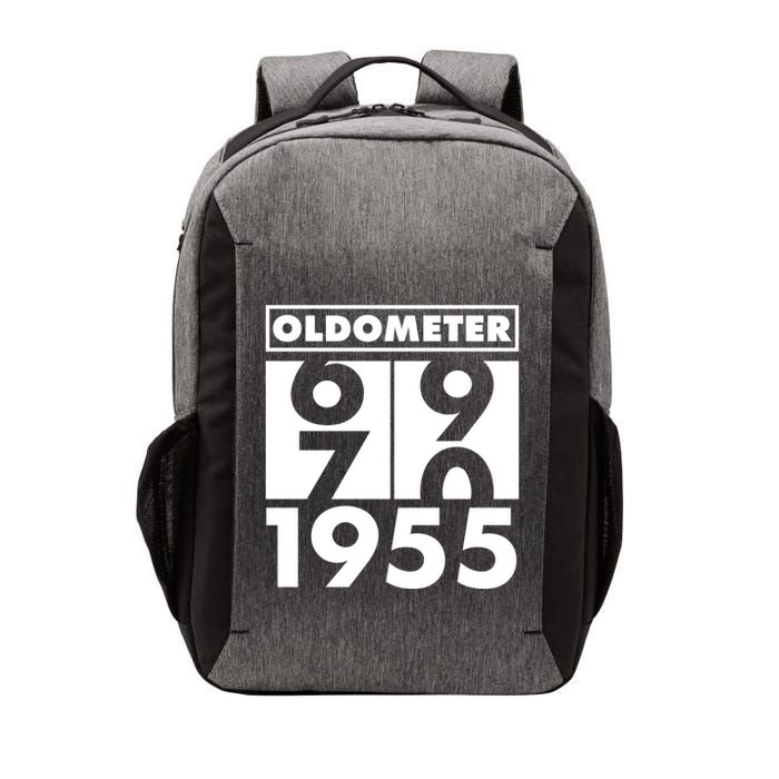Funny Oldometer Made In 1955 70th Birthday Vector Backpack