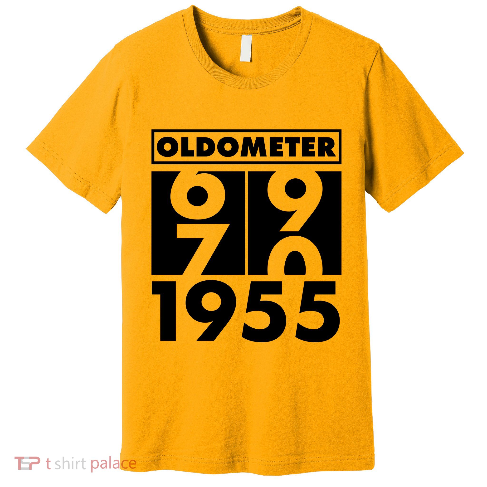 Funny Oldometer Made In 1955 70th Birthday Premium T-Shirt