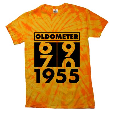 Funny Oldometer Made In 1955 70th Birthday Tie-Dye T-Shirt