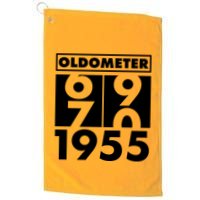 Funny Oldometer Made In 1955 70th Birthday Golf Towel