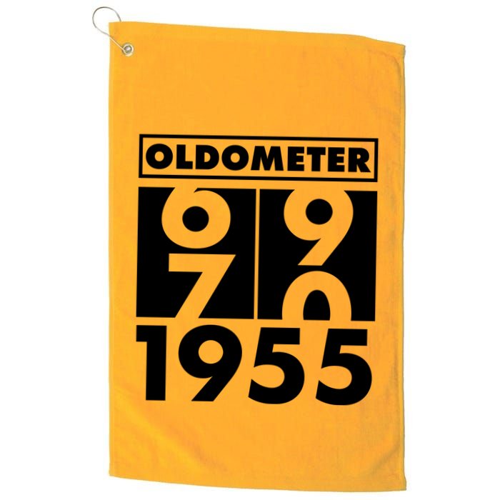 Funny Oldometer Made In 1955 70th Birthday Golf Towel