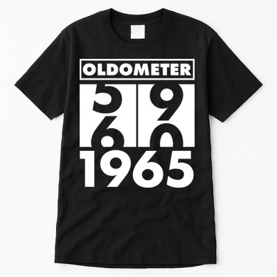 Funny Oldometer Made In 1965 60th Birthday Tall T-Shirt