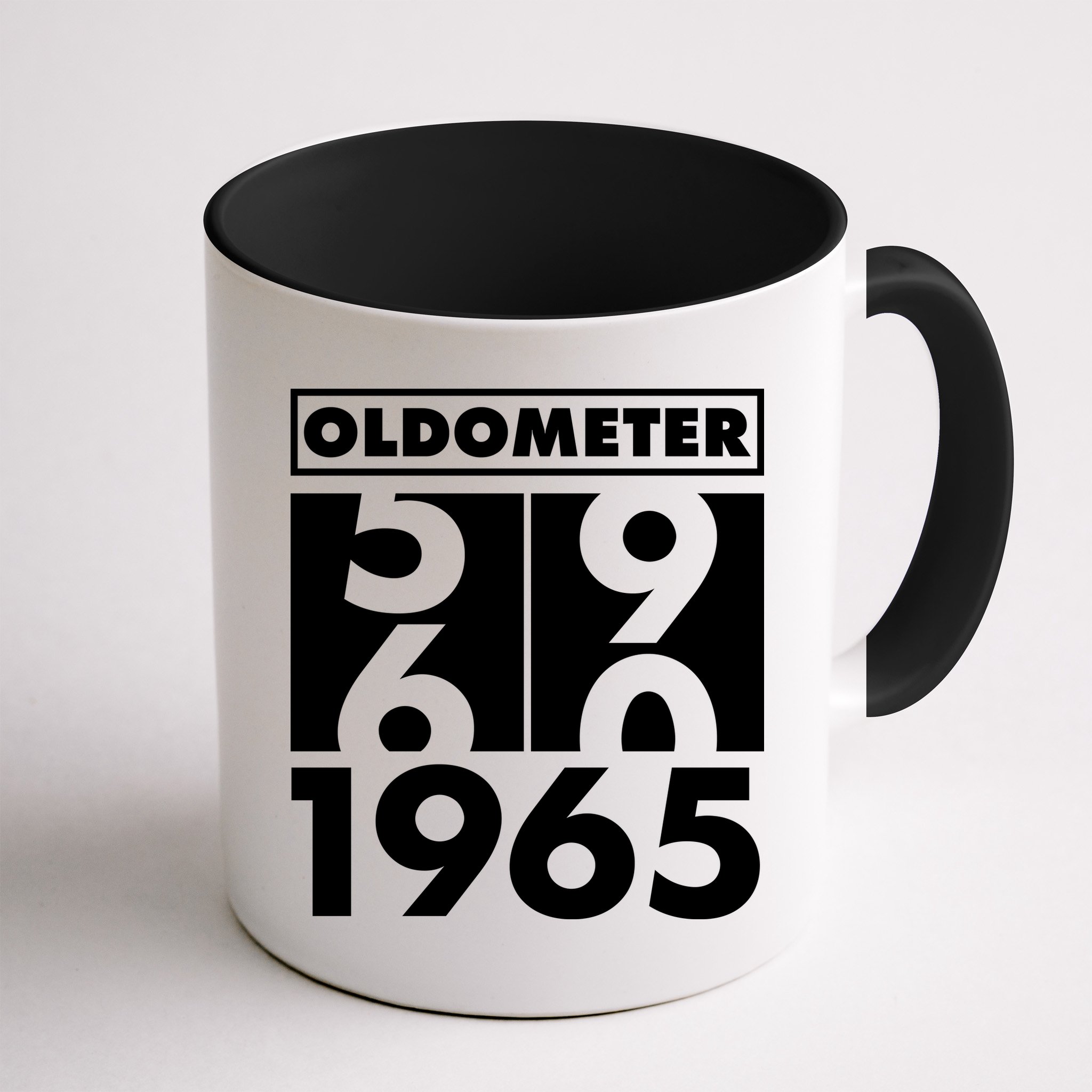 Funny Oldometer Made In 1965 60th Birthday Mug
