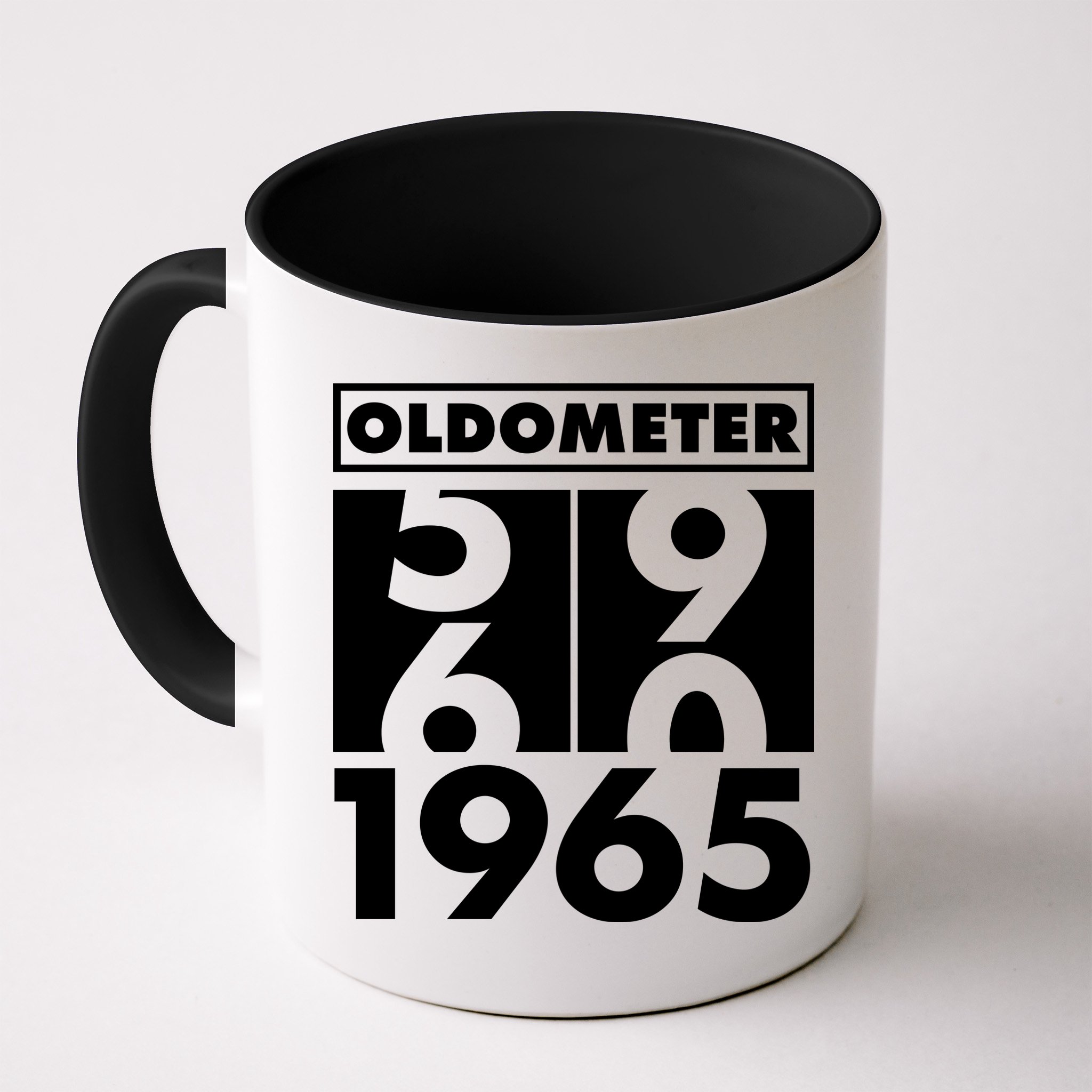 Funny Oldometer Made In 1965 60th Birthday Mug
