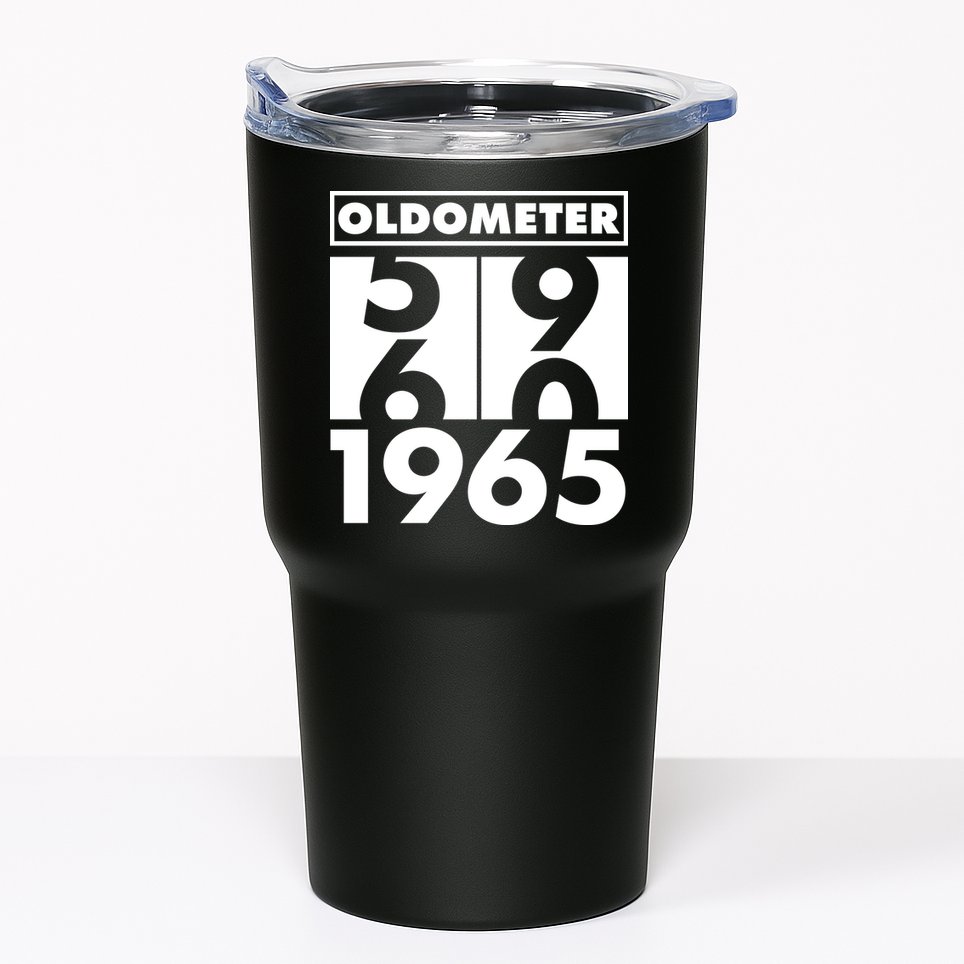 Funny Oldometer Made In 1965 60th Birthday Tumbler