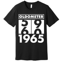 Funny Oldometer Made In 1965 60th Birthday Premium T-Shirt