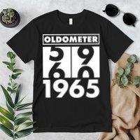 Funny Oldometer Made In 1965 60th Birthday Premium T-Shirt