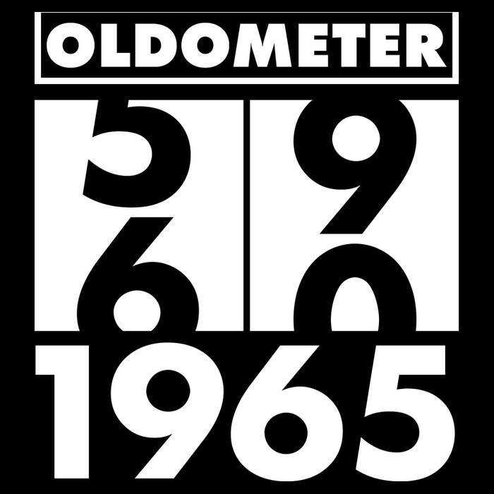 Funny Oldometer Made In 1965 60th Birthday Premium T-Shirt
