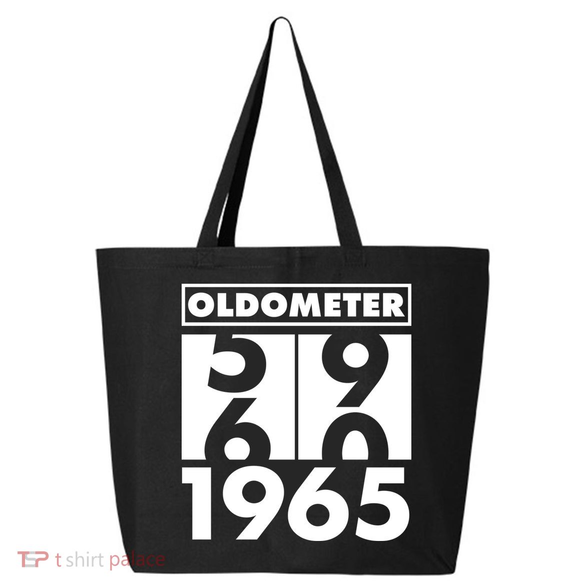Funny Oldometer Made In 1965 60th Birthday 25L Jumbo Tote