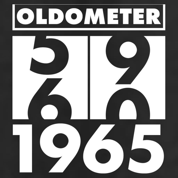 Funny Oldometer Made In 1965 60th Birthday 25L Jumbo Tote