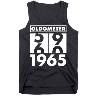 Funny Oldometer Made In 1965 60th Birthday Tank Top