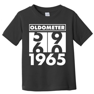 Funny Oldometer Made In 1965 60th Birthday Toddler T-Shirt