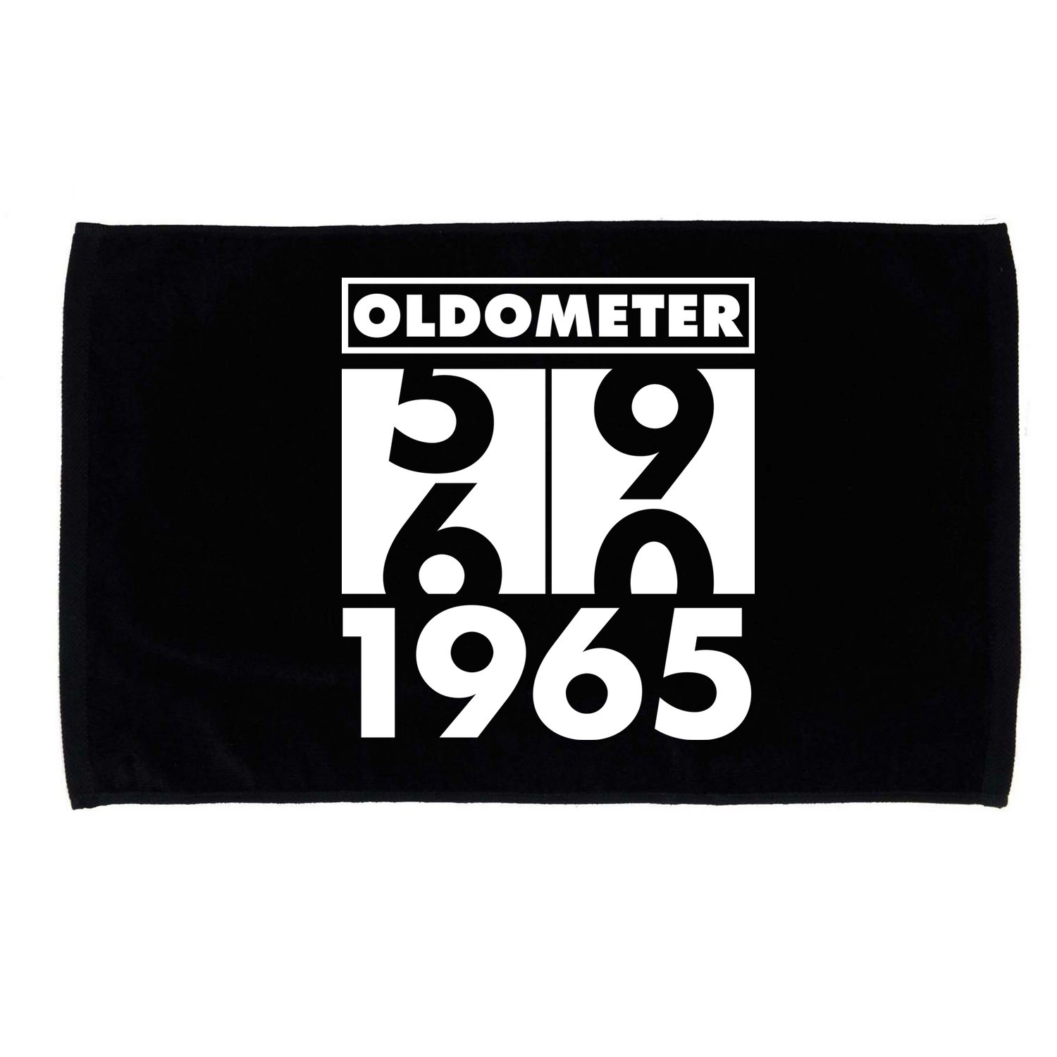 Funny Oldometer Made In 1965 60th Birthday Microfiber Hand Towel
