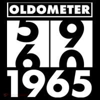Funny Oldometer Made In 1965 60th Birthday Short Acrylic Beanie
