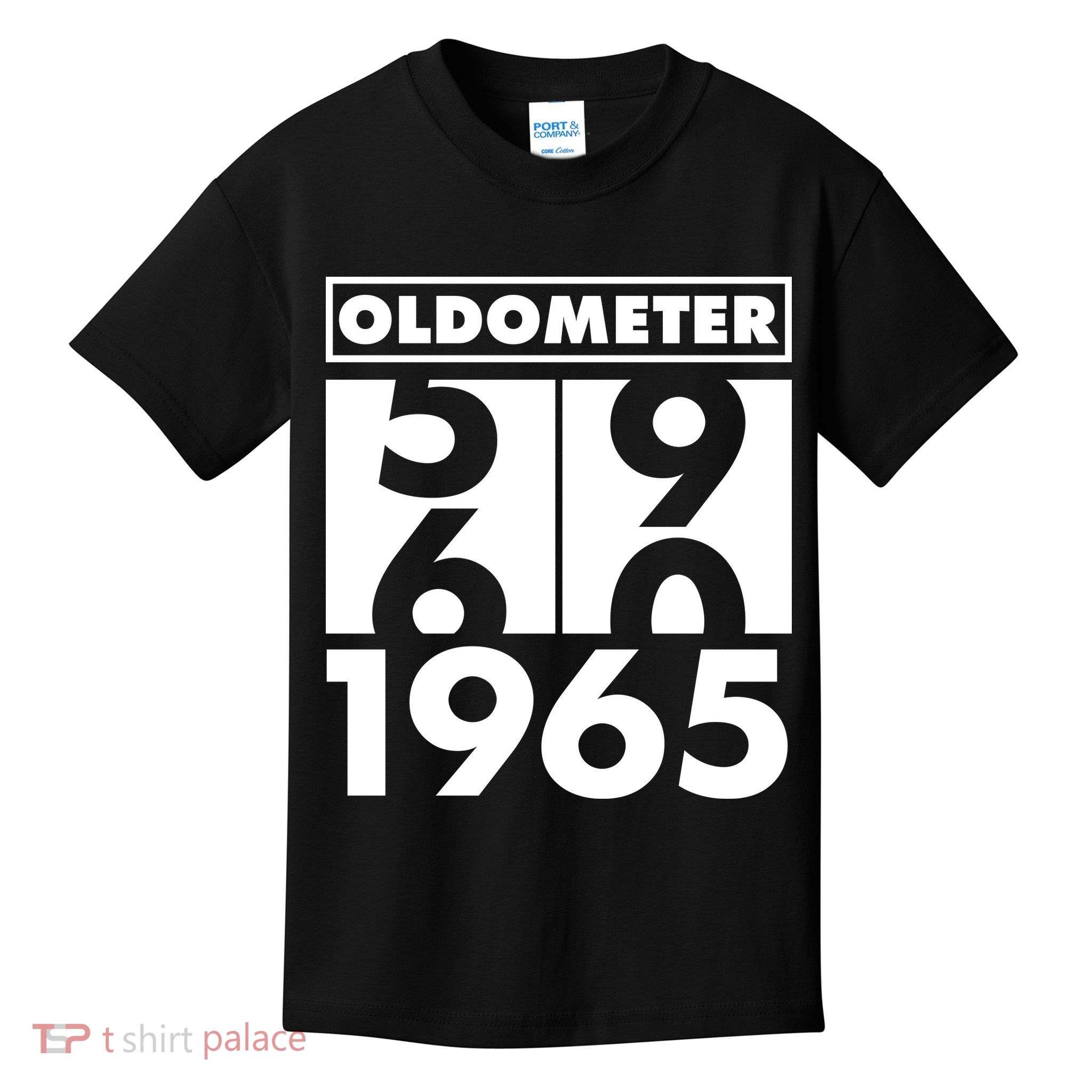 Funny Oldometer Made In 1965 60th Birthday Kids T-Shirt