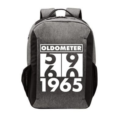 Funny Oldometer Made In 1965 60th Birthday Vector Backpack
