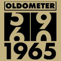Funny Oldometer Made In 1965 60th Birthday Hoodie