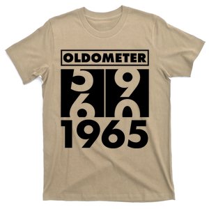 Funny Oldometer Made In 1965 60th Birthday T-Shirt