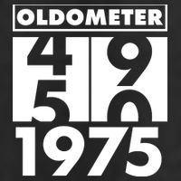 Funny Oldometer Made In 1975 50th Birthday Cool Comfort Performance Bucket Hat