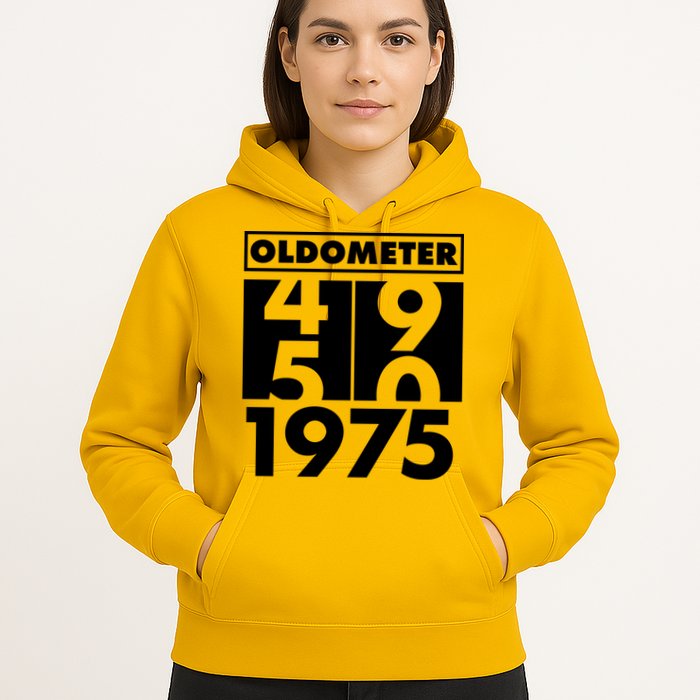 Funny Oldometer Made In 1975 50th Birthday Hoodie