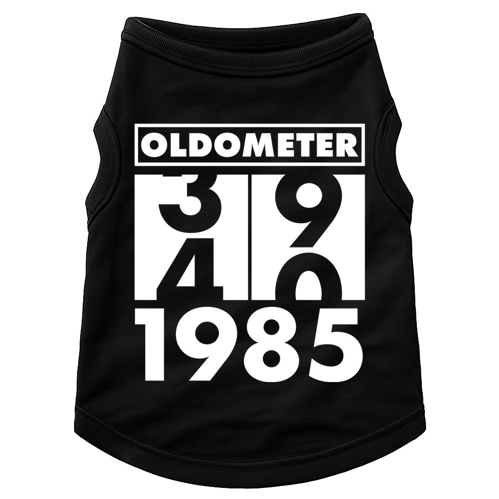 Funny Oldometer Made In 1985 40th Birthday Doggie Tank