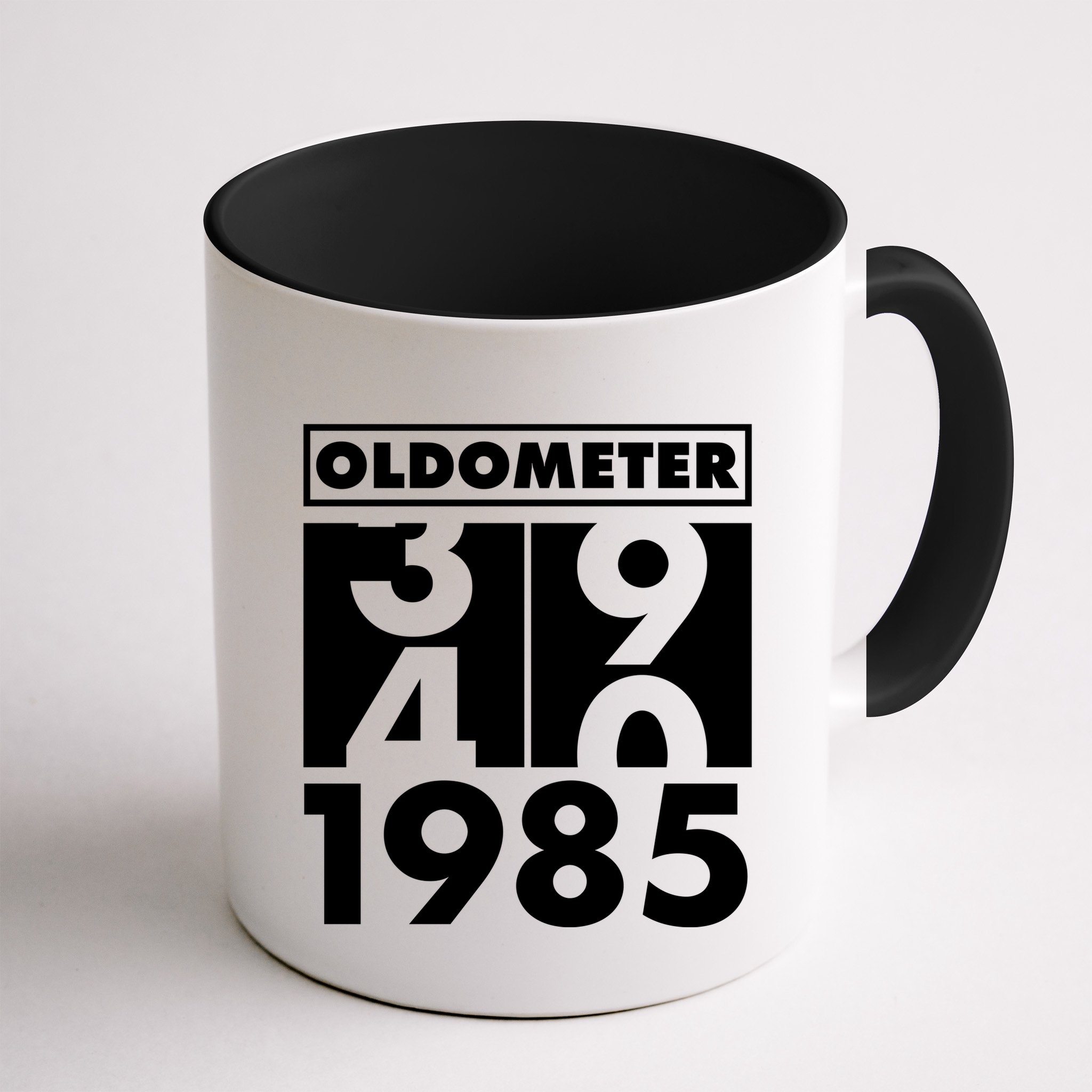Funny Oldometer Made In 1985 40th Birthday Mug