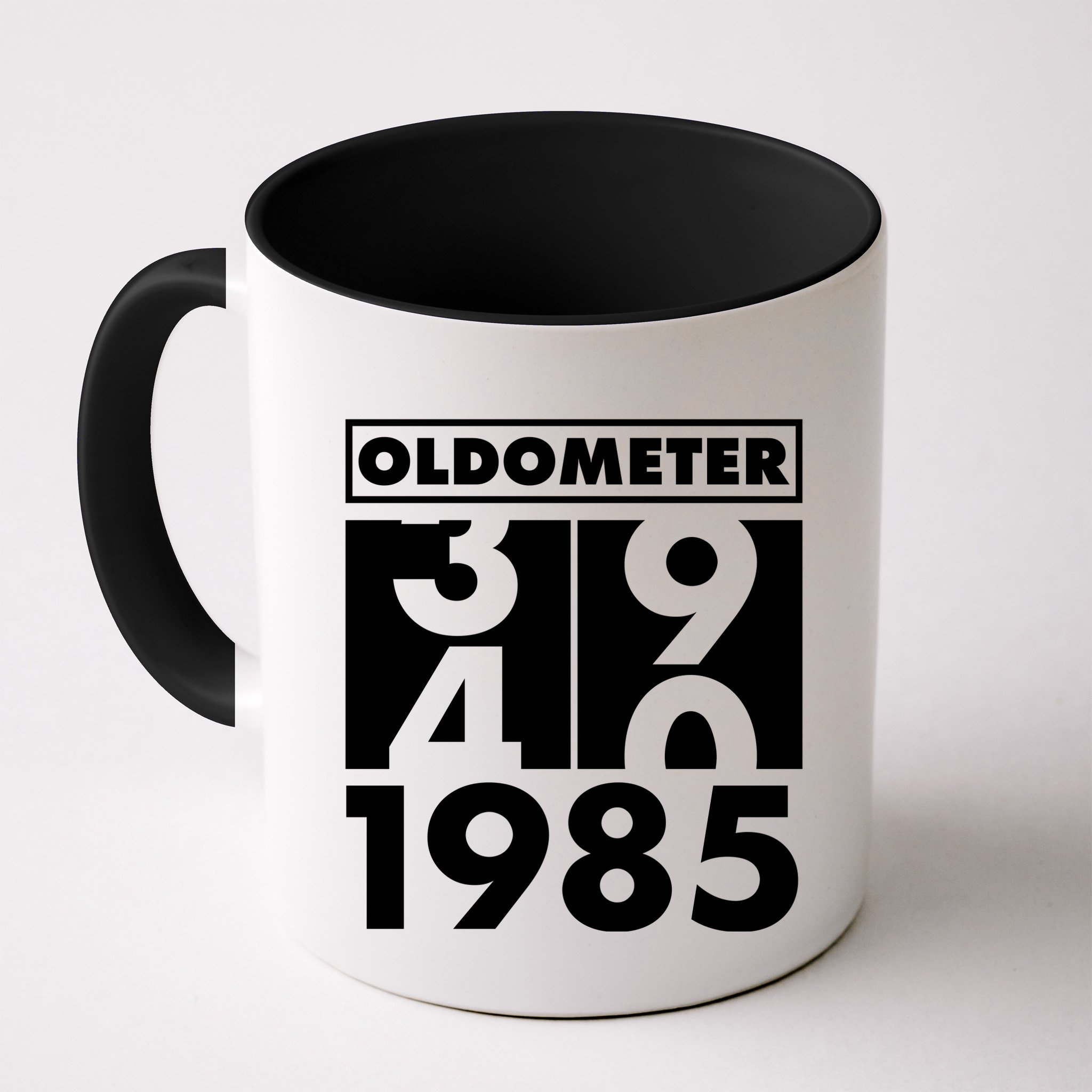 Funny Oldometer Made In 1985 40th Birthday Mug