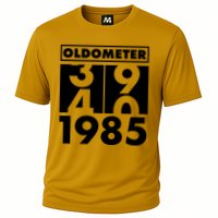 Funny Oldometer Made In 1985 40th Birthday Cooling Performance Crew T-Shirt