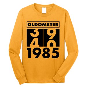 Funny Oldometer Made In 1985 40th Birthday Long Sleeve Shirt