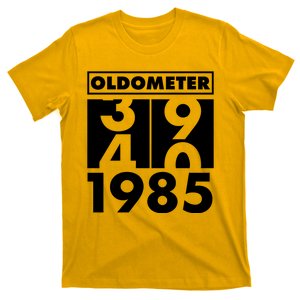 Funny Oldometer Made In 1985 40th Birthday T-Shirt