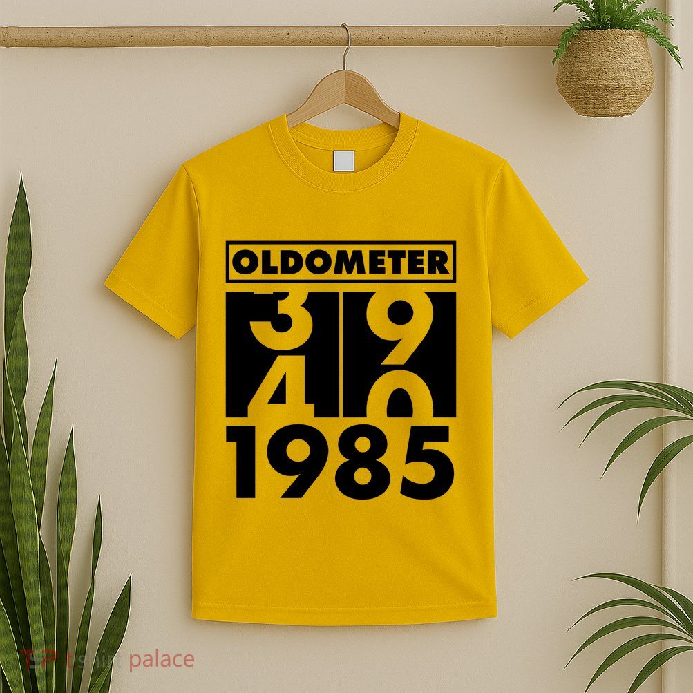 Funny Oldometer Made In 1985 40th Birthday T-Shirt