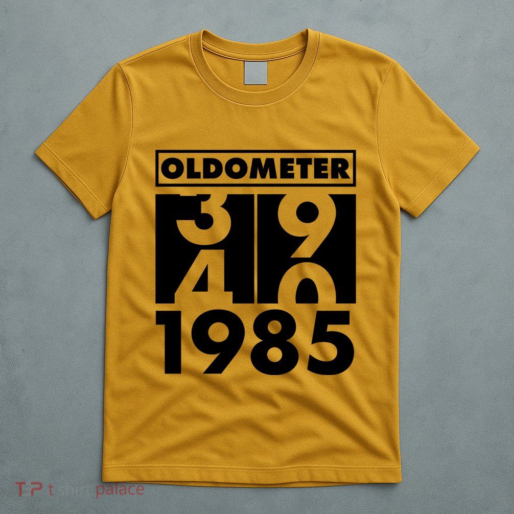 Funny Oldometer Made In 1985 40th Birthday T-Shirt