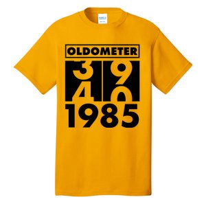 Funny Oldometer Made In 1985 40th Birthday Tall T-Shirt