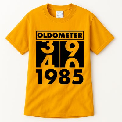Funny Oldometer Made In 1985 40th Birthday Tall T-Shirt