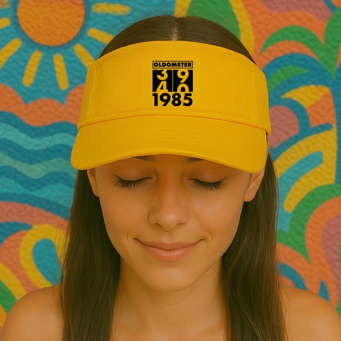 Funny Oldometer Made In 1985 40th Birthday Visor