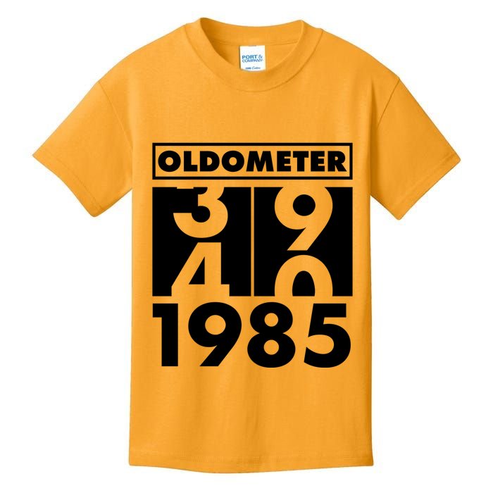 Funny Oldometer Made In 1985 40th Birthday Kids T-Shirt